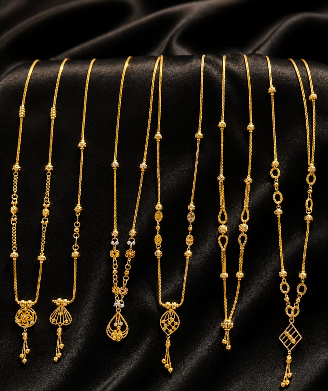 Elegant Gold-Plated Mangalsutra Collection