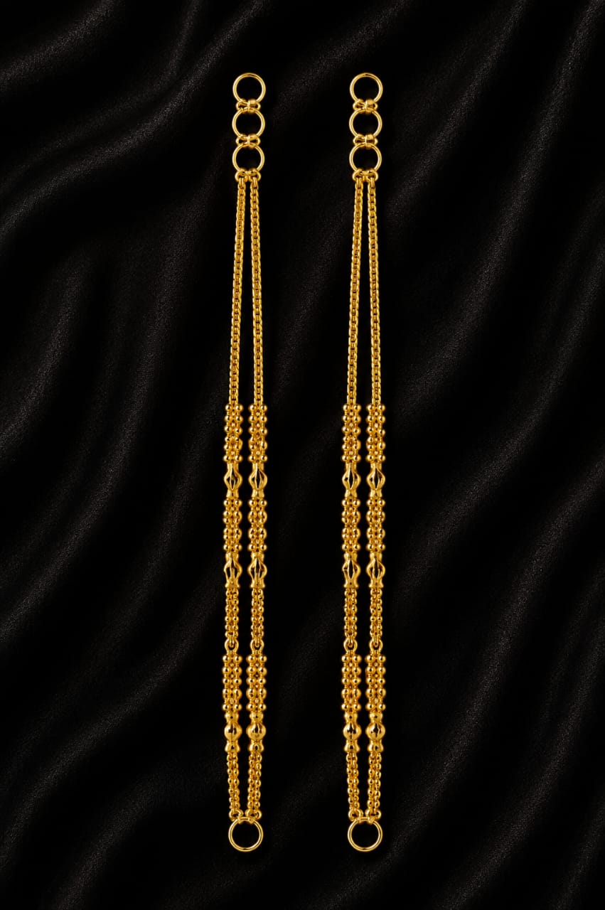Gold Plated Multi-Strand Anklets