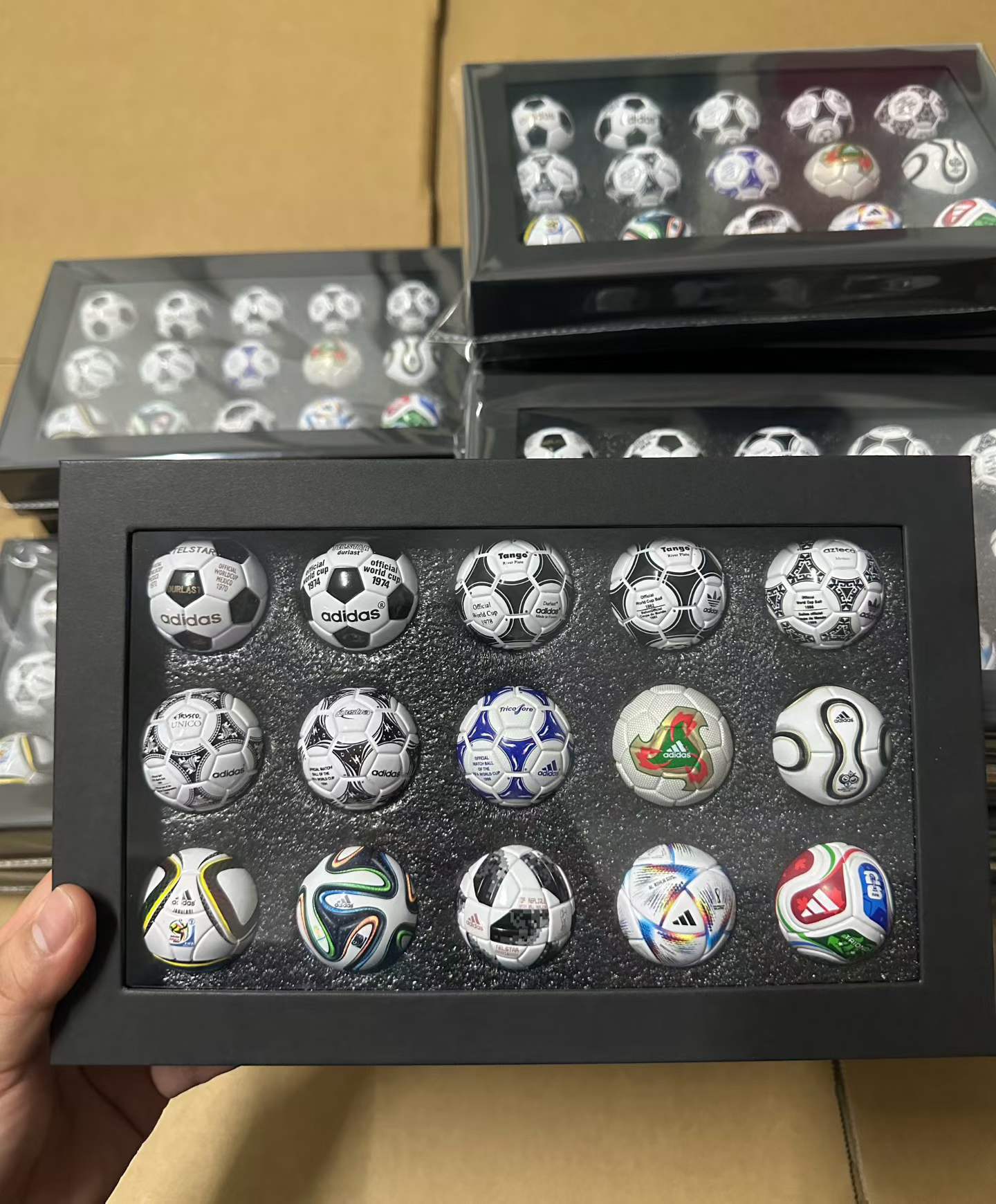 1970-2026 World Cup Mini Football Gift Box