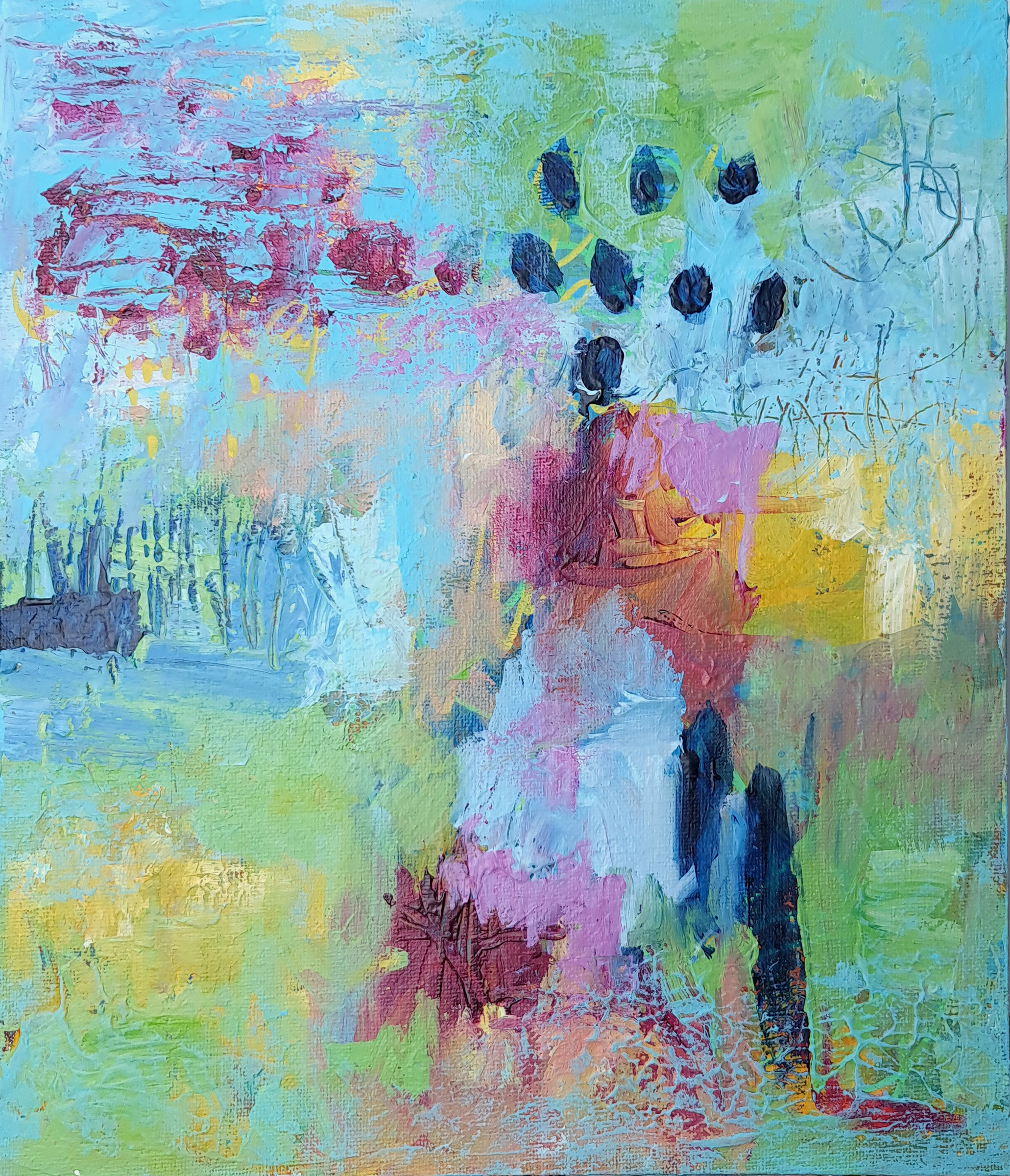 She Stands in Colour