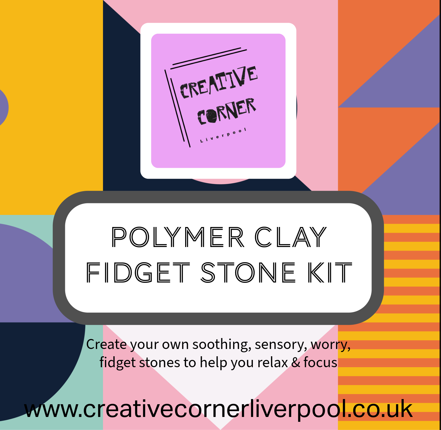 Polymer Clay Fidget Stone Kit