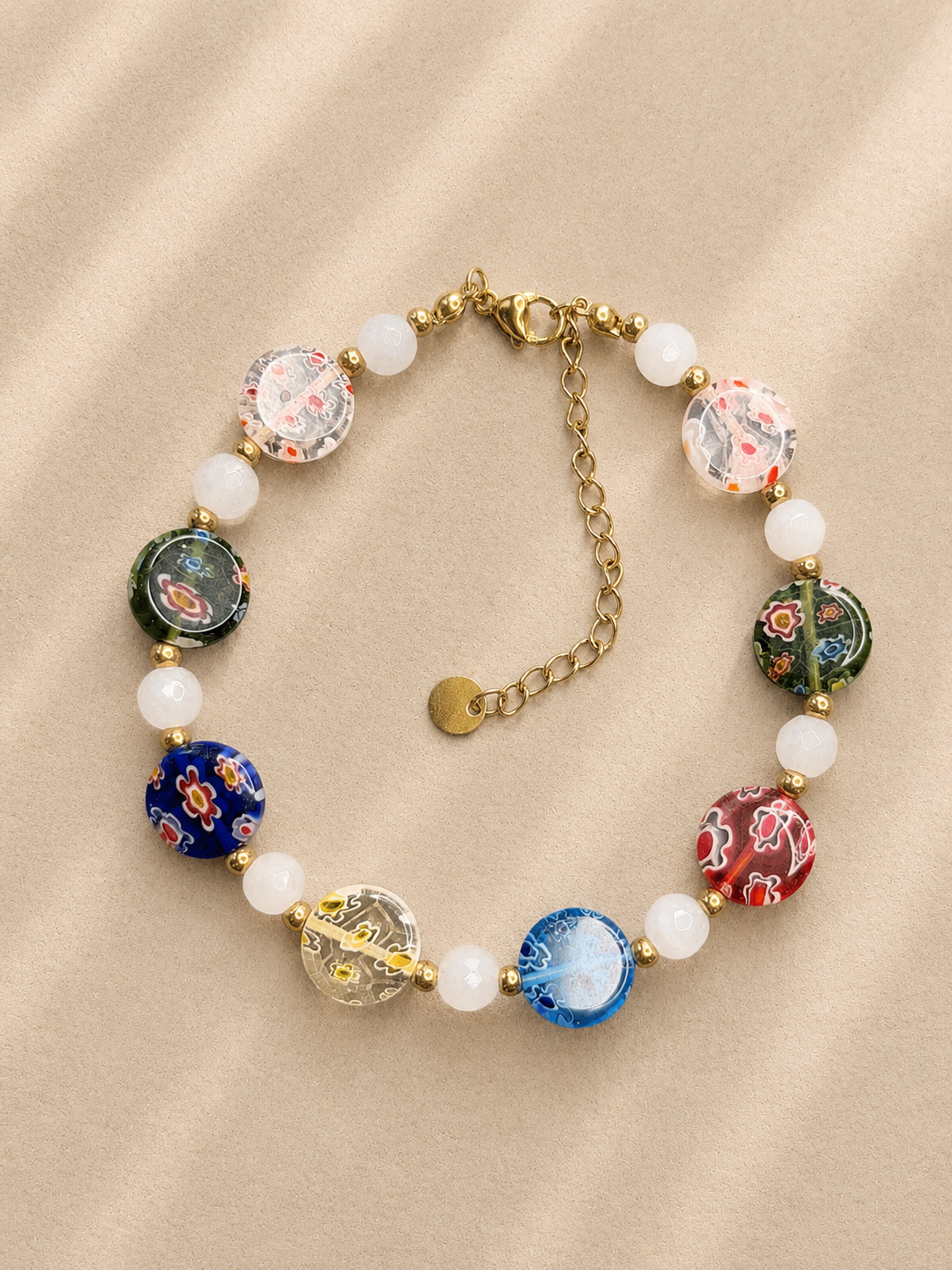Bransoletka Colors of Venezia - Light Jasper