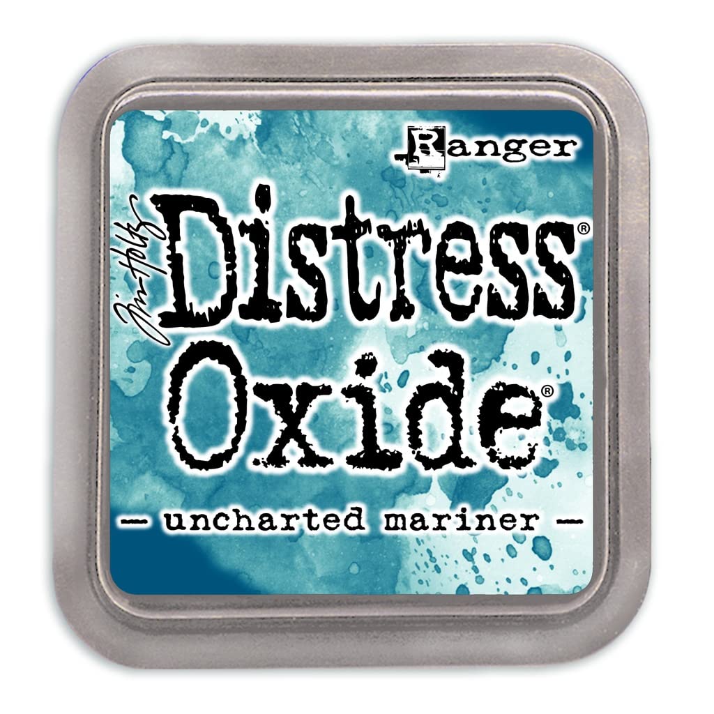 Ranger Industries Tim Holtz-Distress-Oxide Ink Uncharted Mariner, 3 x 3 inch pad
