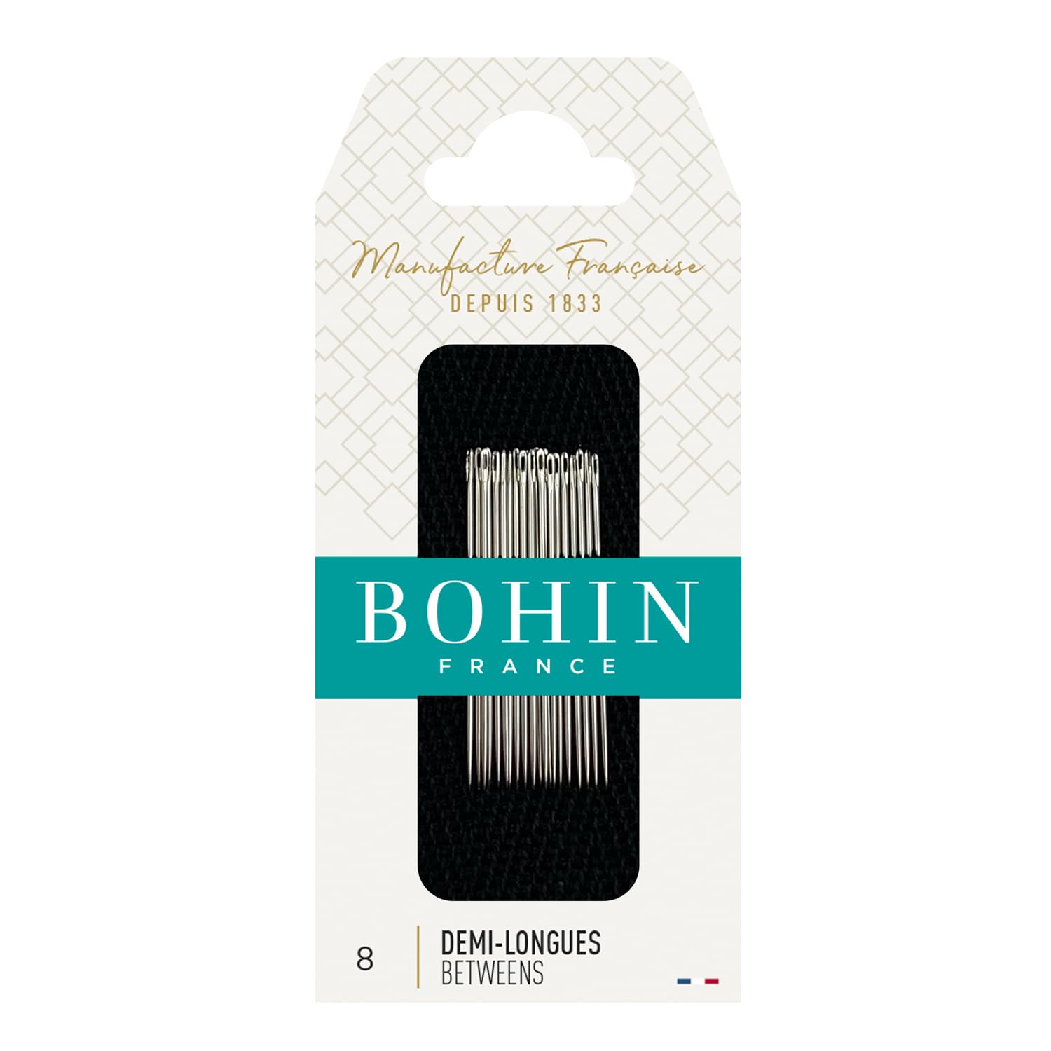 Bohin Betweens Hand Needles, Size 8, 20 Per Package