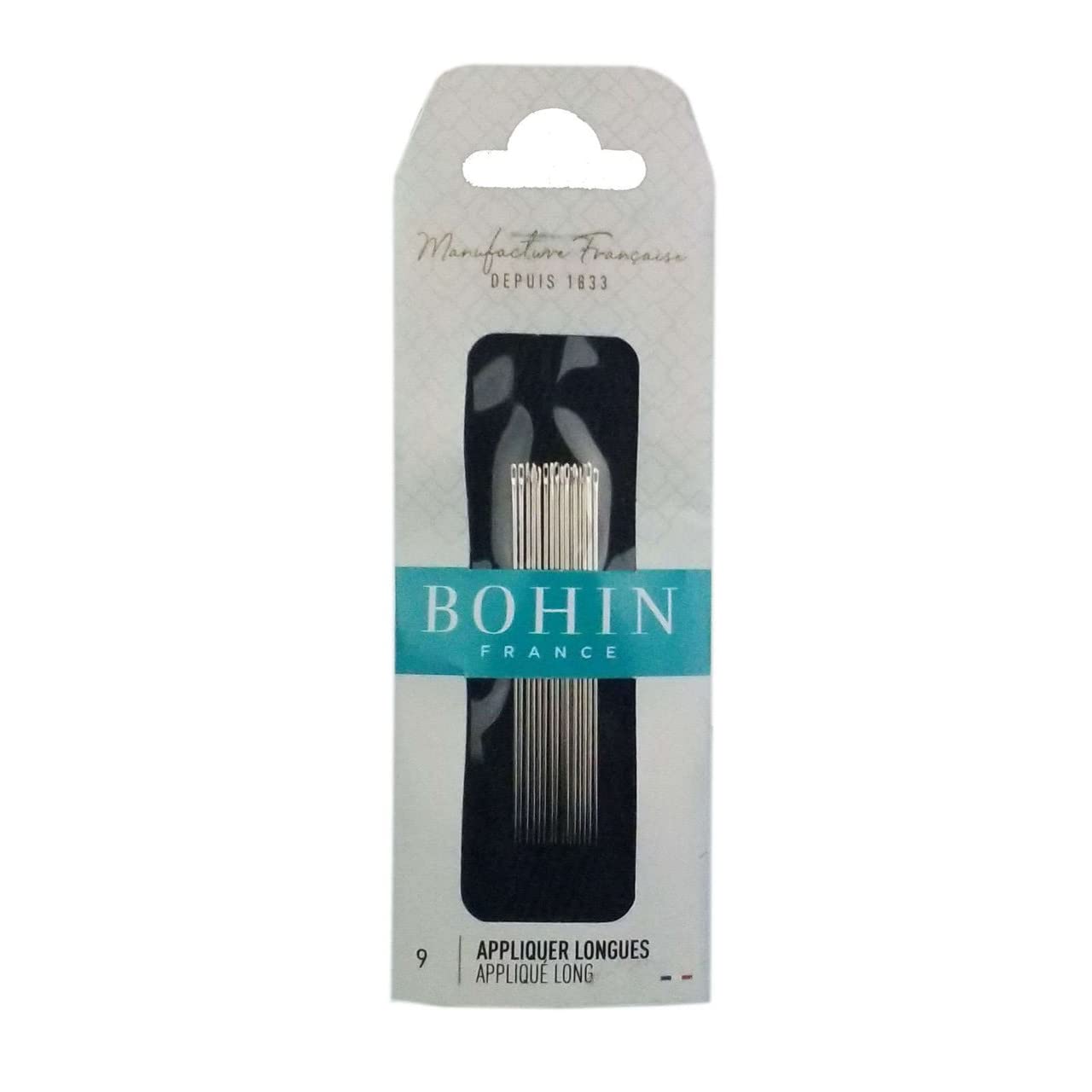 Bohin Applique Needles, Size 9, 15-Pack