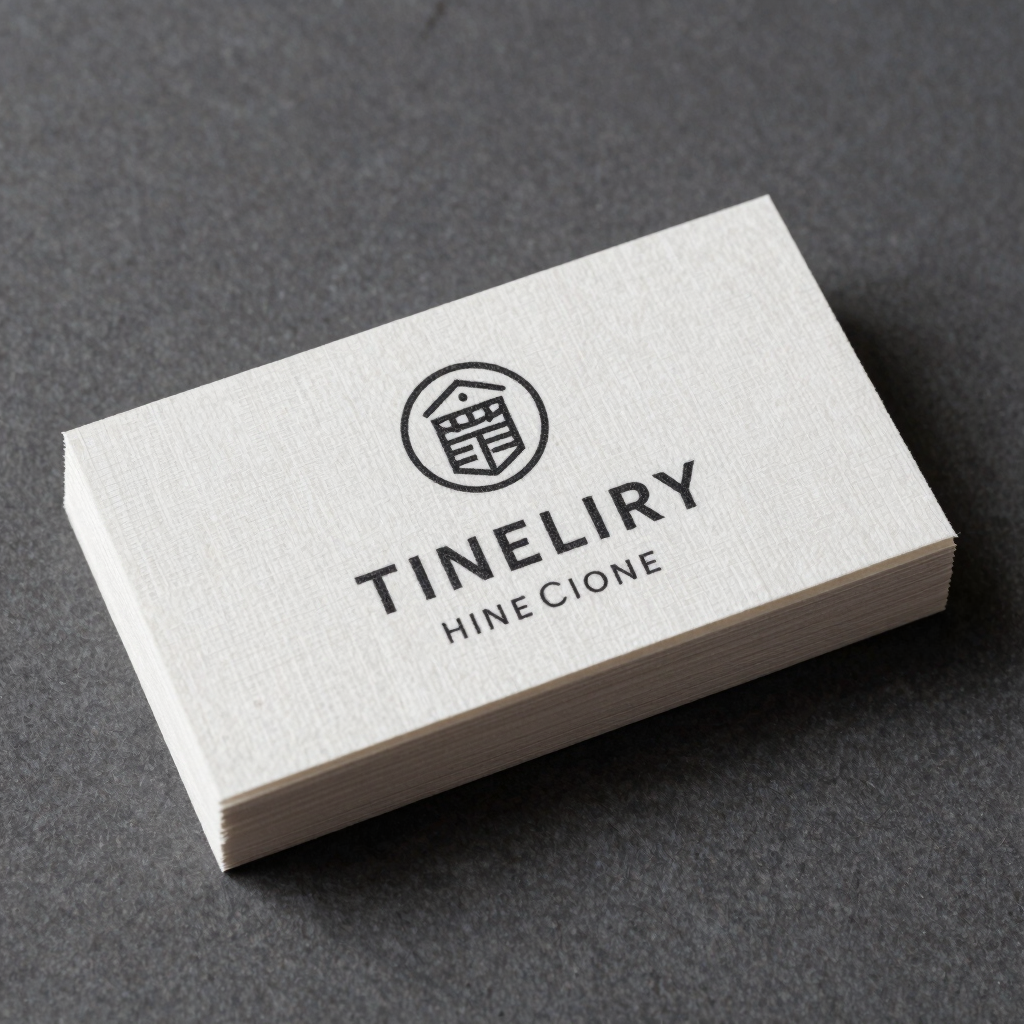 The Fine Texture Name Card