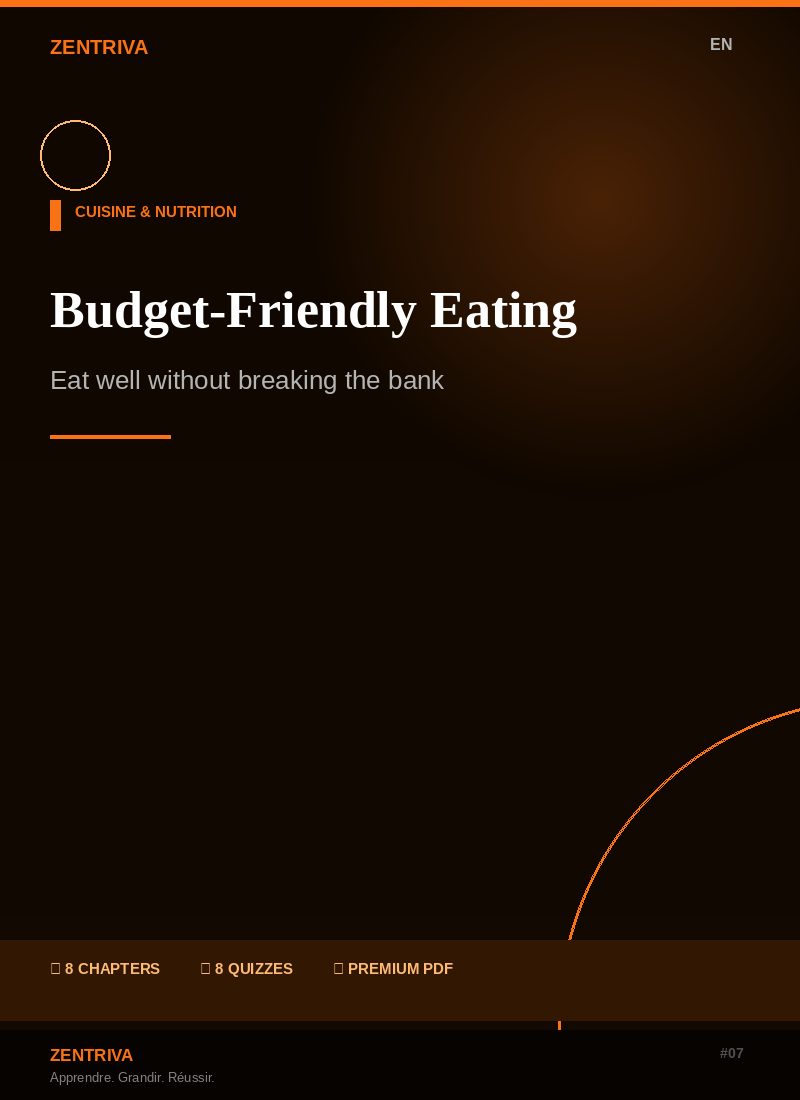 Petit Budget Cuisine Saine