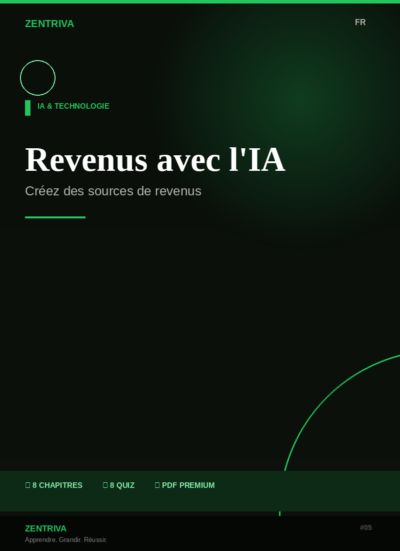 Revenus avec l'IA