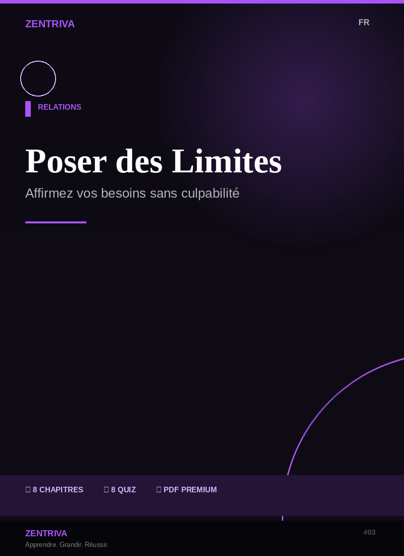 Poser des Limites