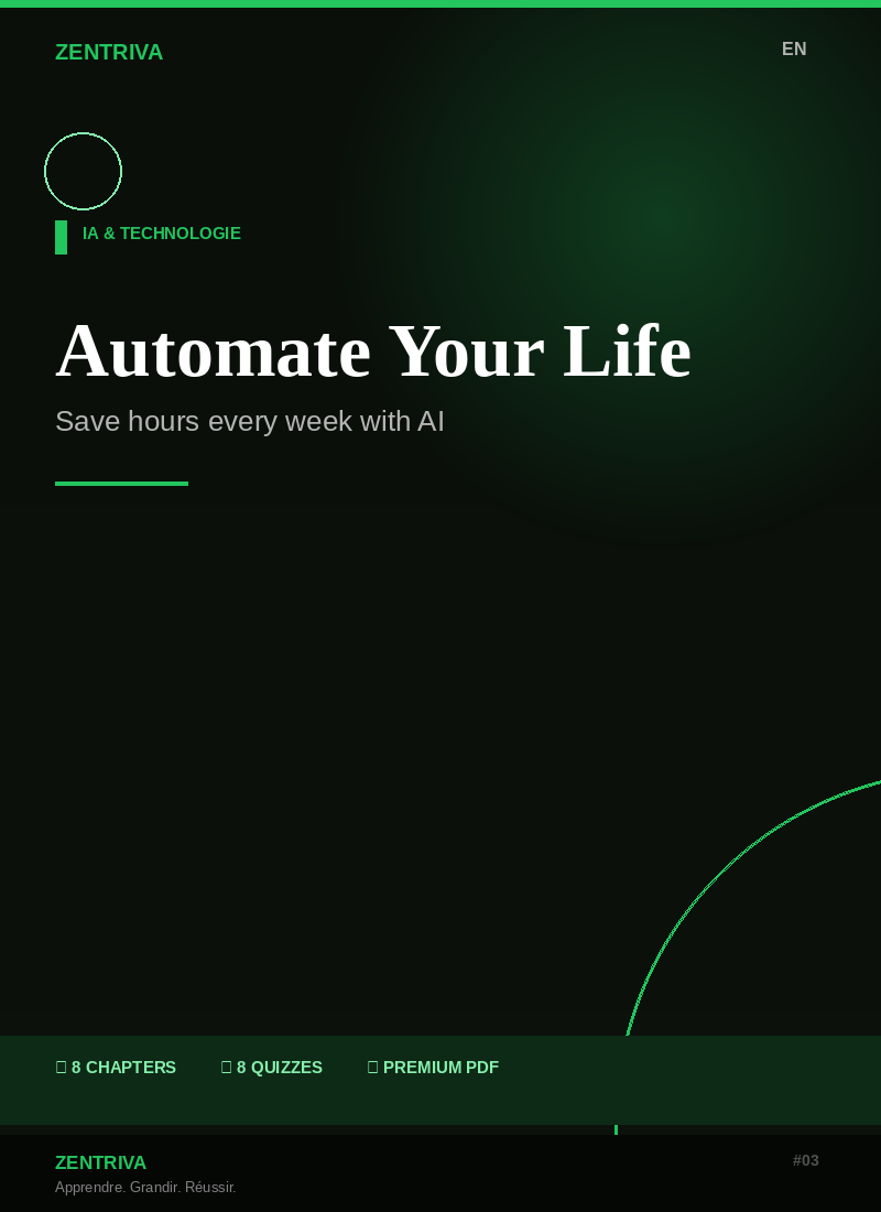 Automatiser sa Vie