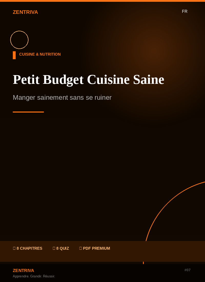 Petit Budget Cuisine Saine