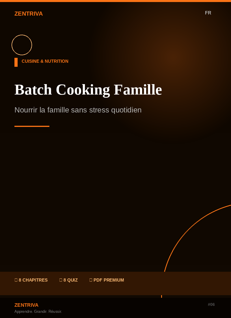 Batch Cooking Famille
