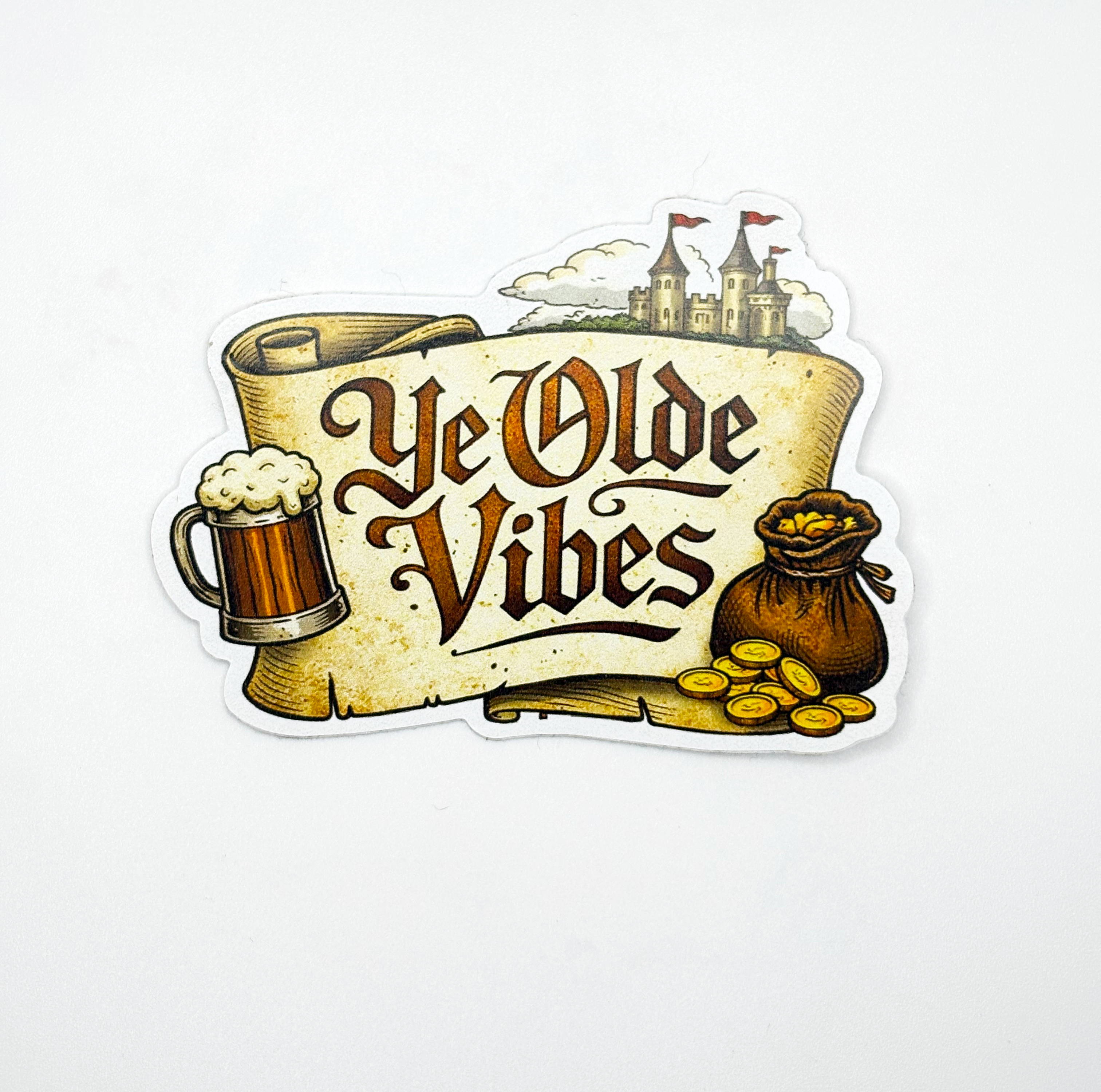 Ye Olde Vibes Sticker