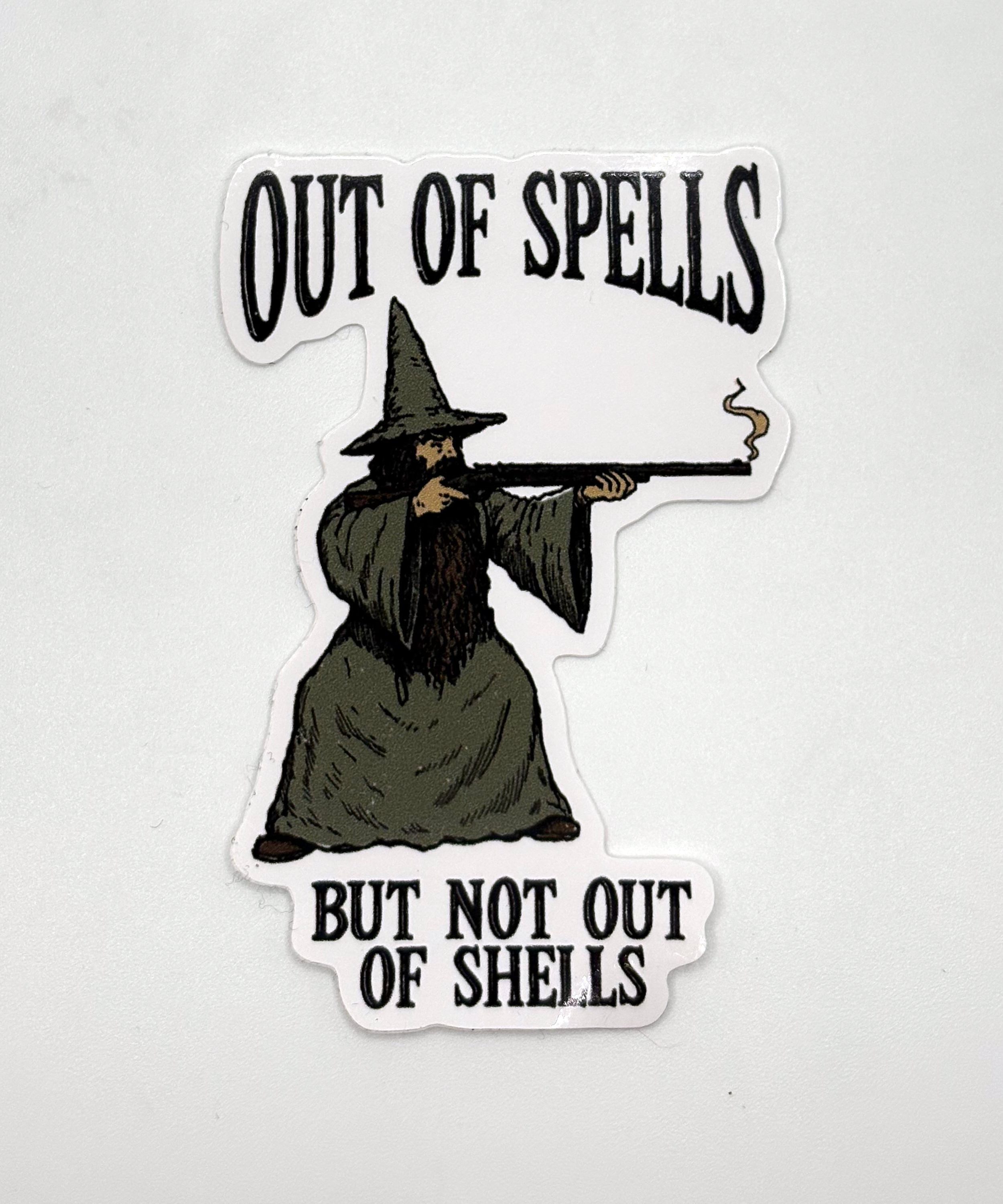 Out of Shells Sticker