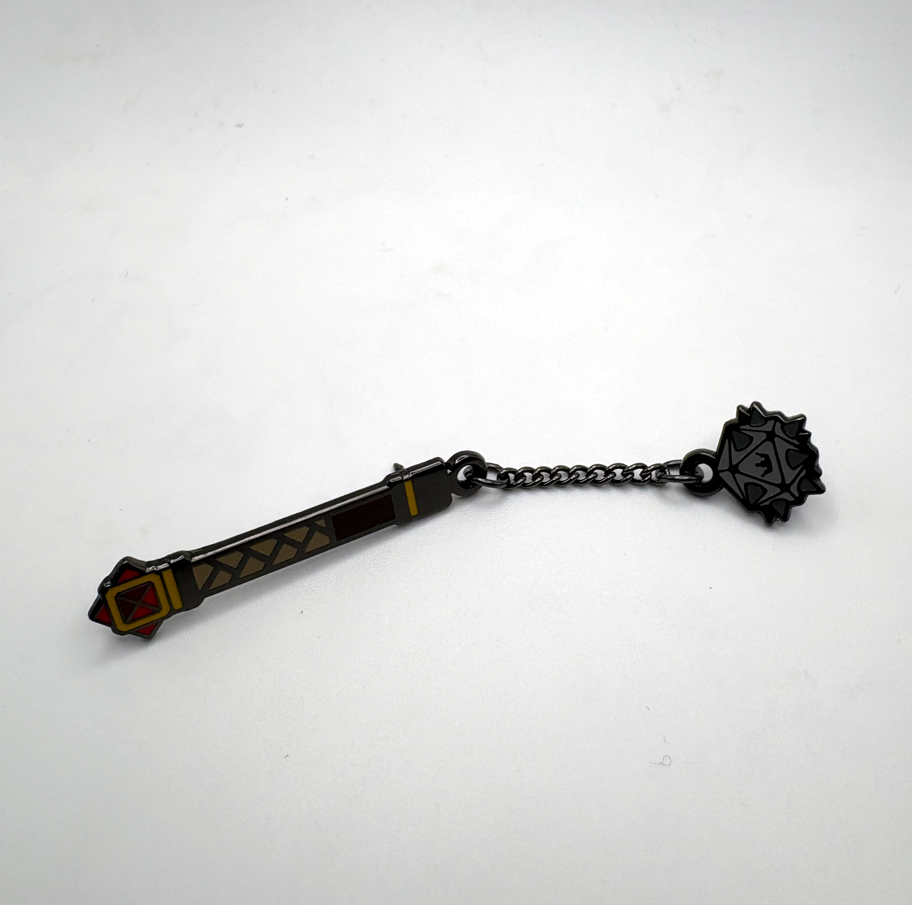 Flail Enamel Pin
