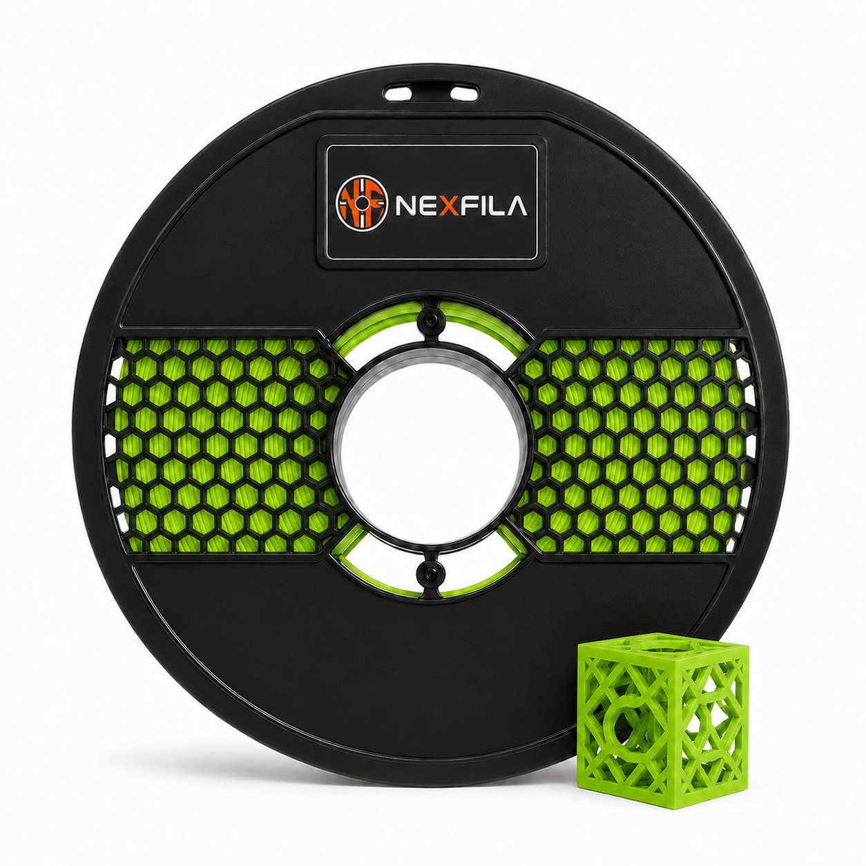 NEXFILA PLA+ Light Green 3D Printer Filament | 1.75mm | 1Kg Gross | Compatible with All FDM 3D Printers