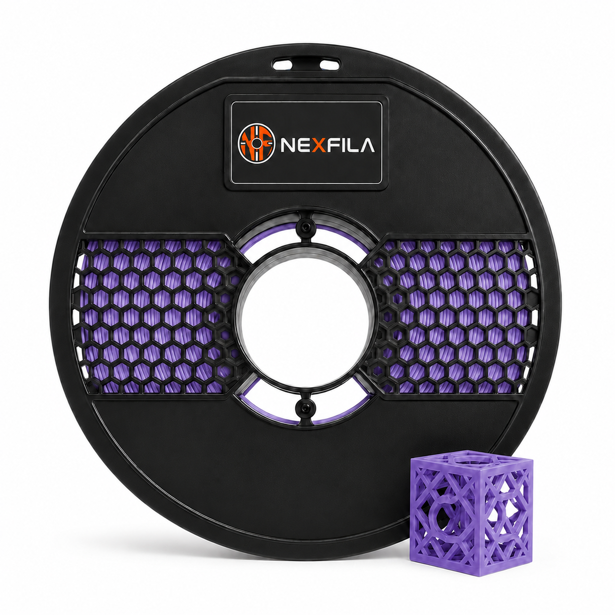 NEXFILA  PLA+ Lavender 3D Printer Filament | 1.75mm | 1Kg Gross | Compatible with All FDM 3D Printers
