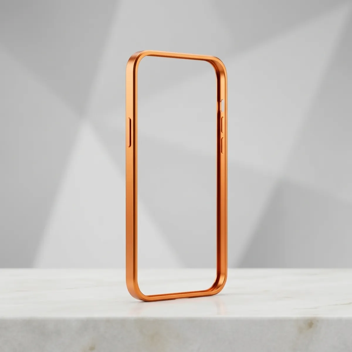 Metallic Orange iPhone Case
