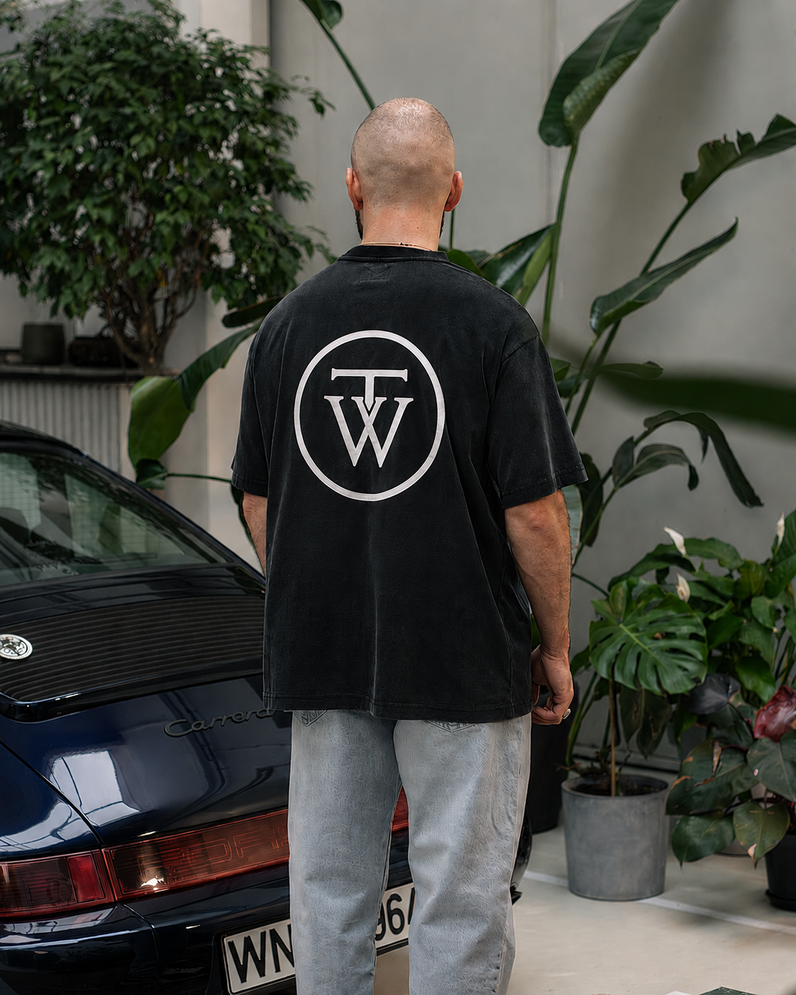 Camiseta Negra Logo TW
