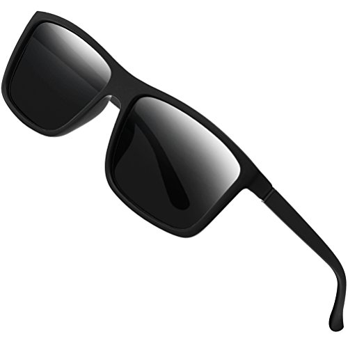 polarized black sunglasses for men