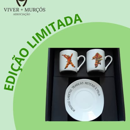 Conjunto de Chá Edição Limitada dos Caretus