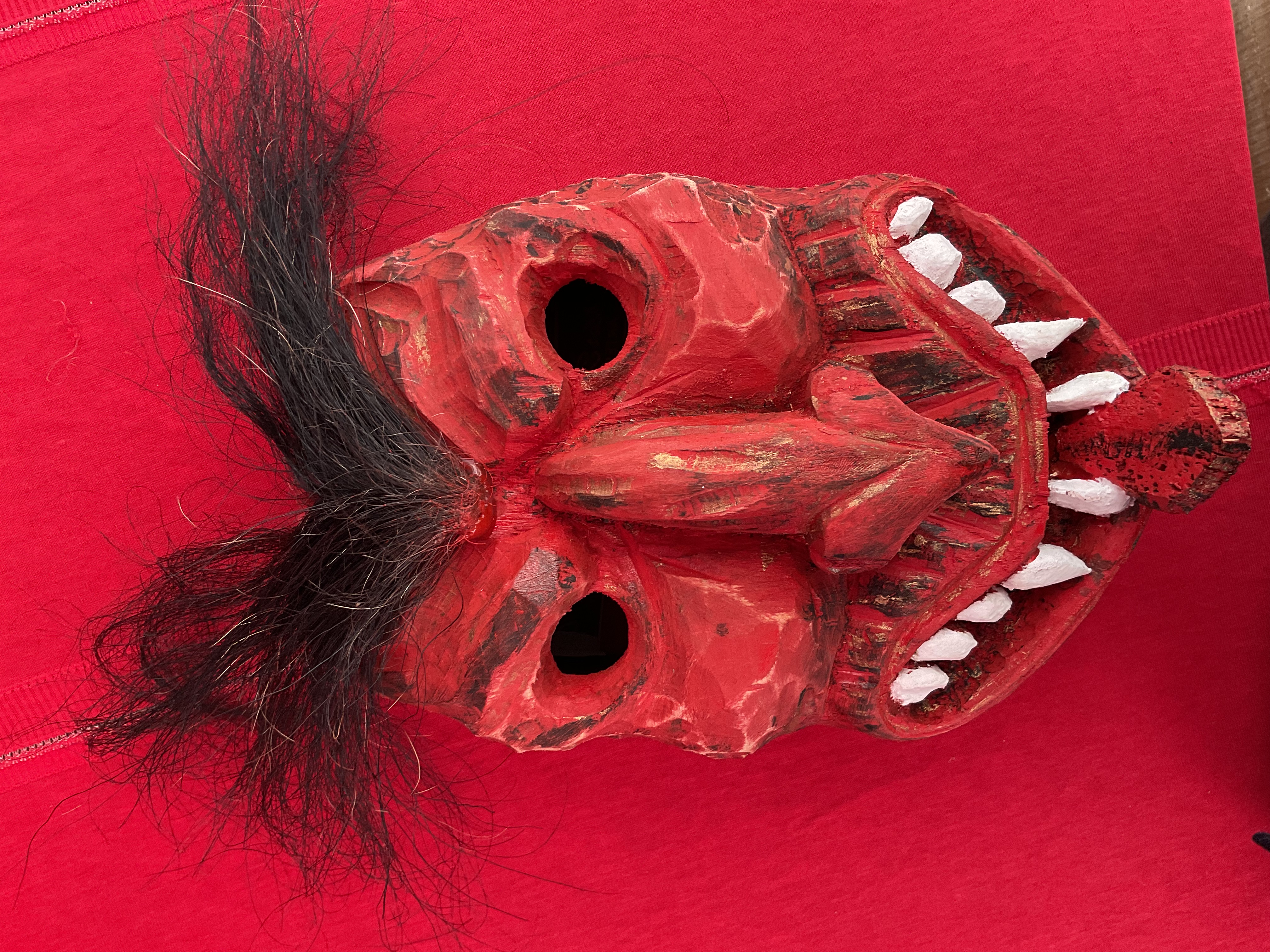 Máscara Artesanal Demoníaca