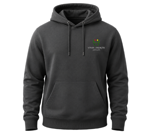 Sweater Cinza Logo Viver + Murçós