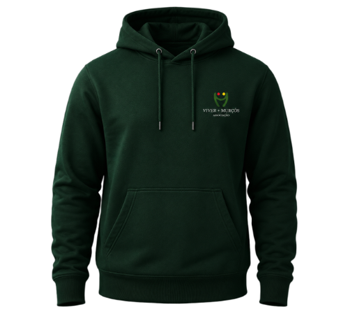 Sweater Verde Logo Viver + Murçós