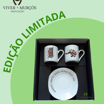 Conjunto de Chá Edição Limitada dos Caretus