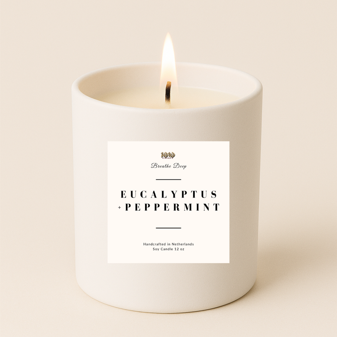 Eucalyptus & Peppermint Soy Candle