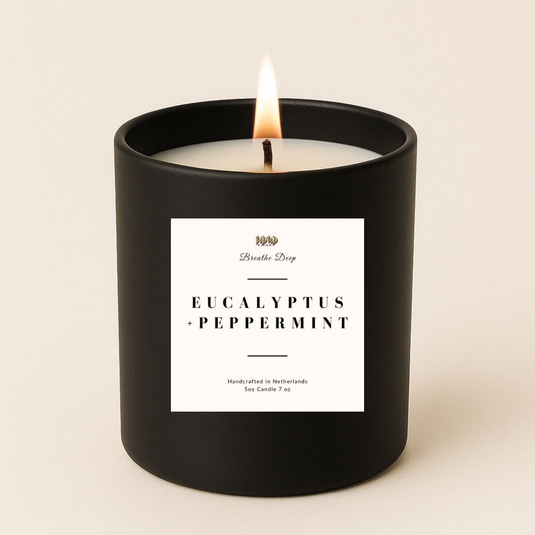Eucalyptus & Peppermint Soy Candle