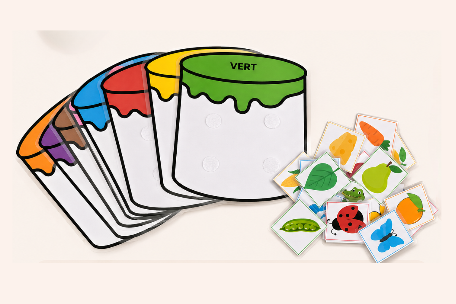 Activité de tri des couleurs 