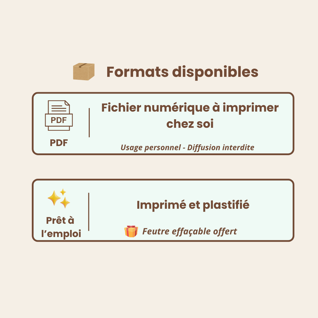 Livret alphabet