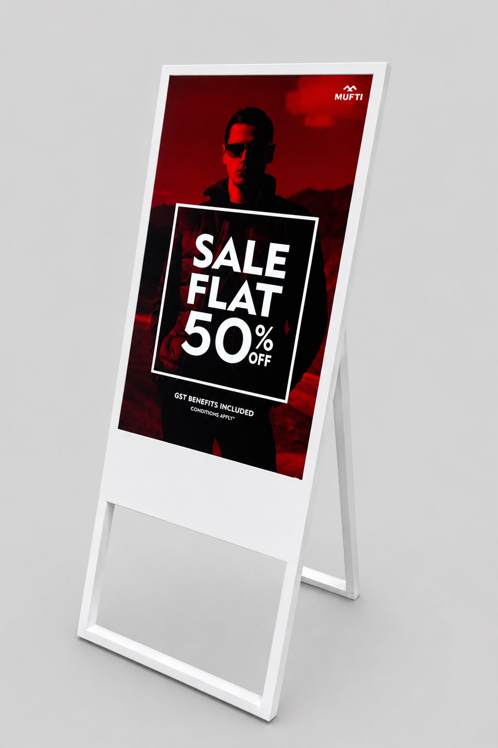 A-Frame Display Screen