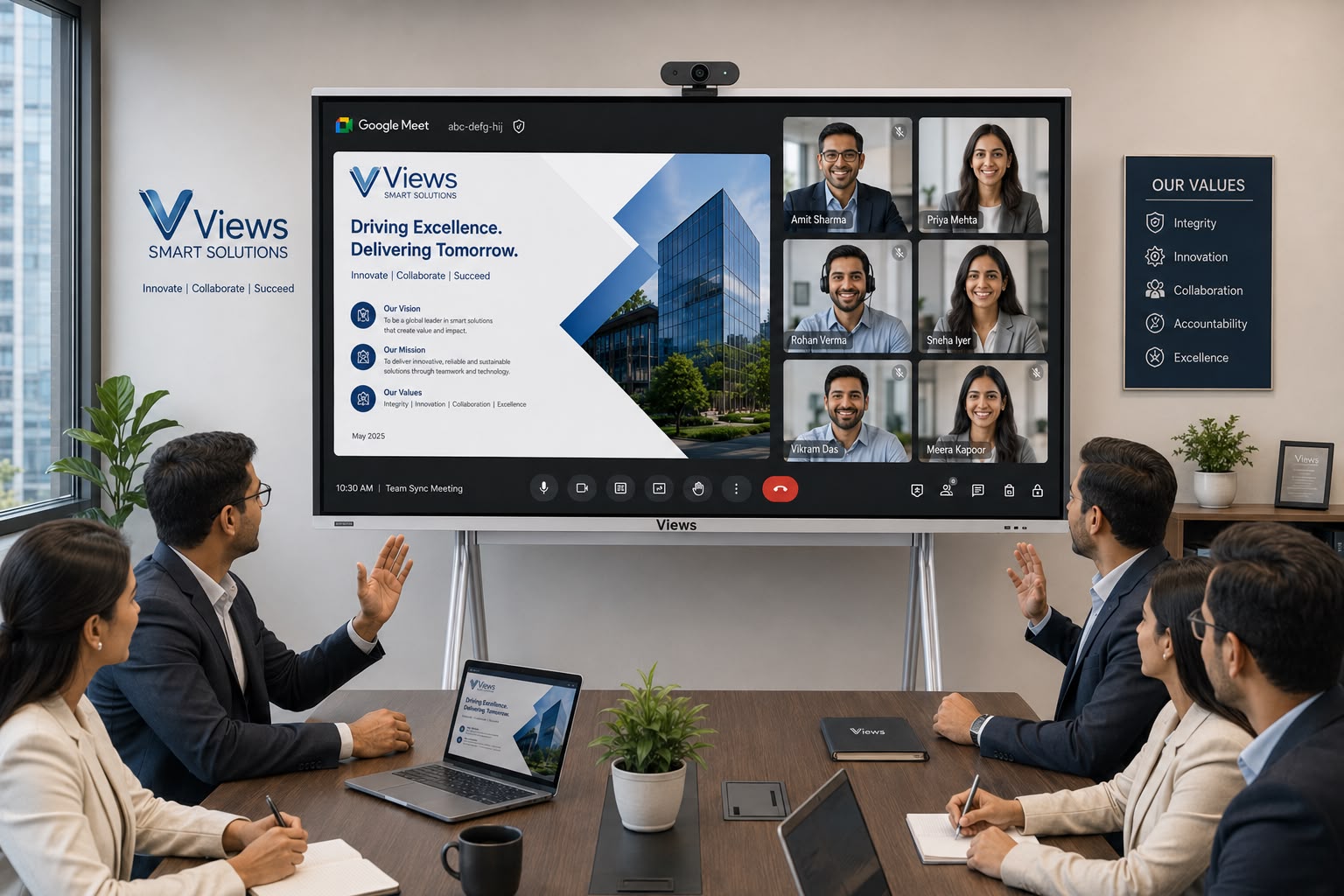 Touch Interactive Flat Panel Display 
