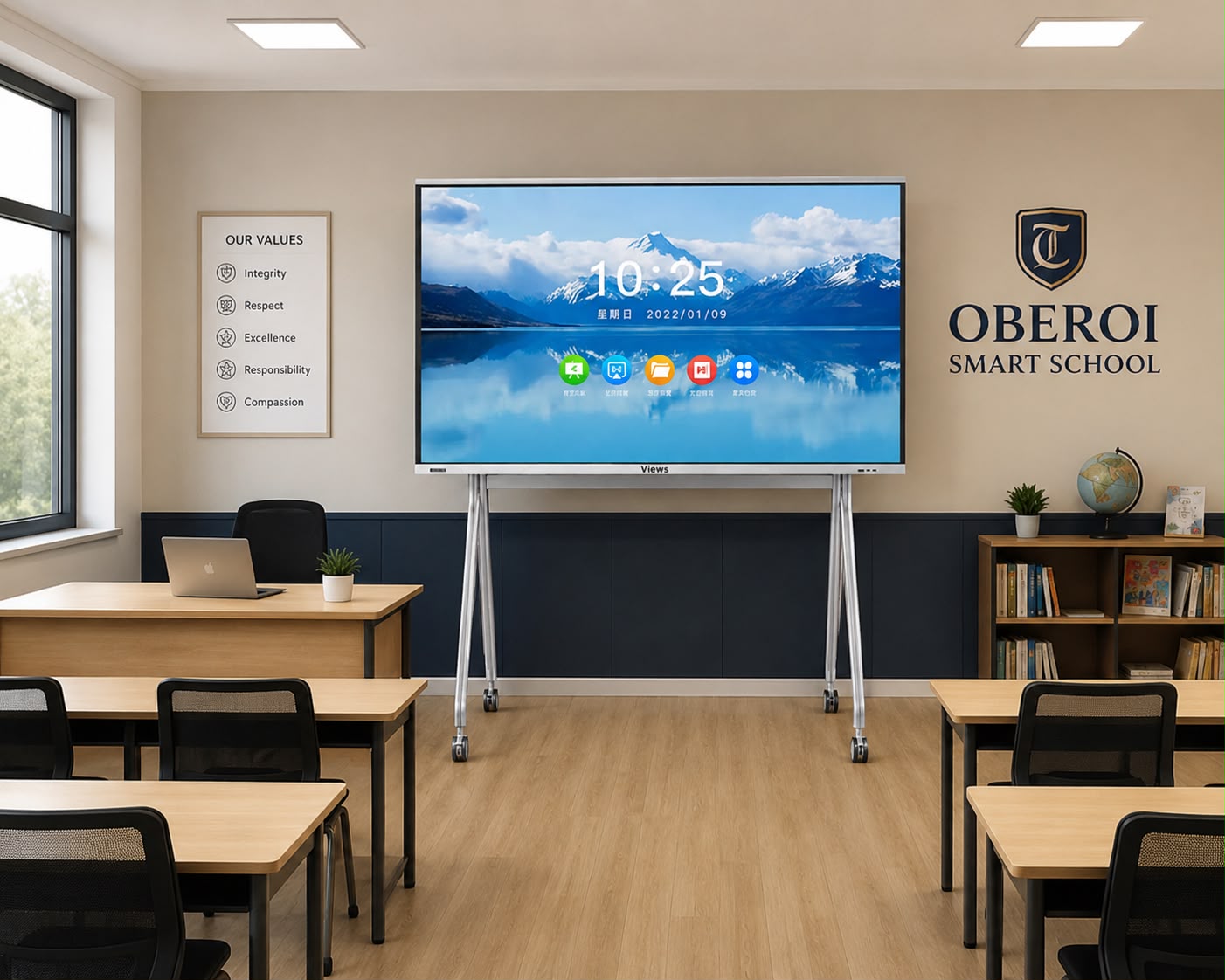 Touch Interactive Flat Panel Display 