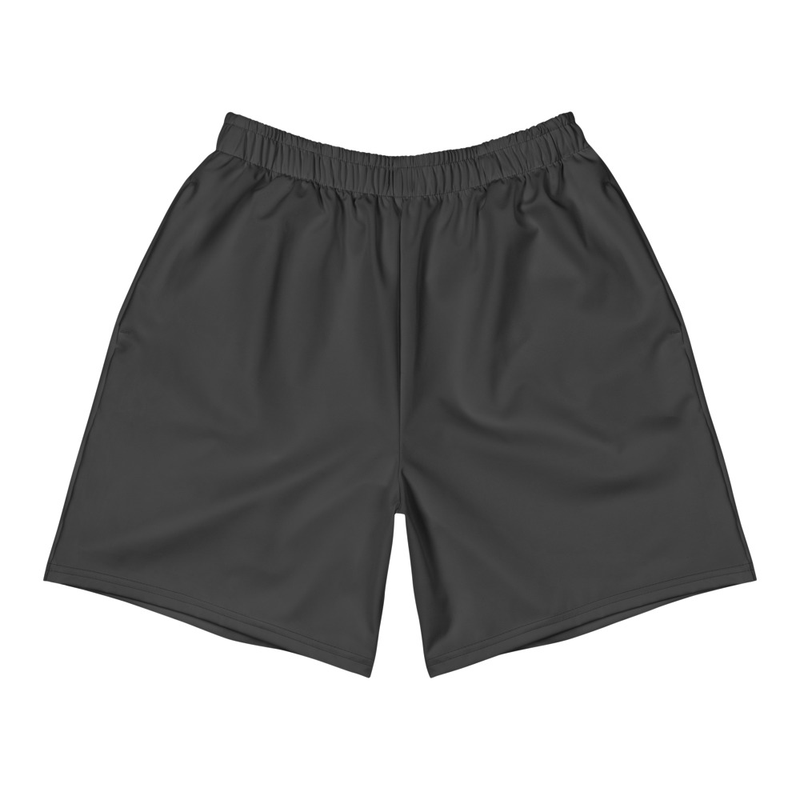 Short de sport athlétique unisexe noir