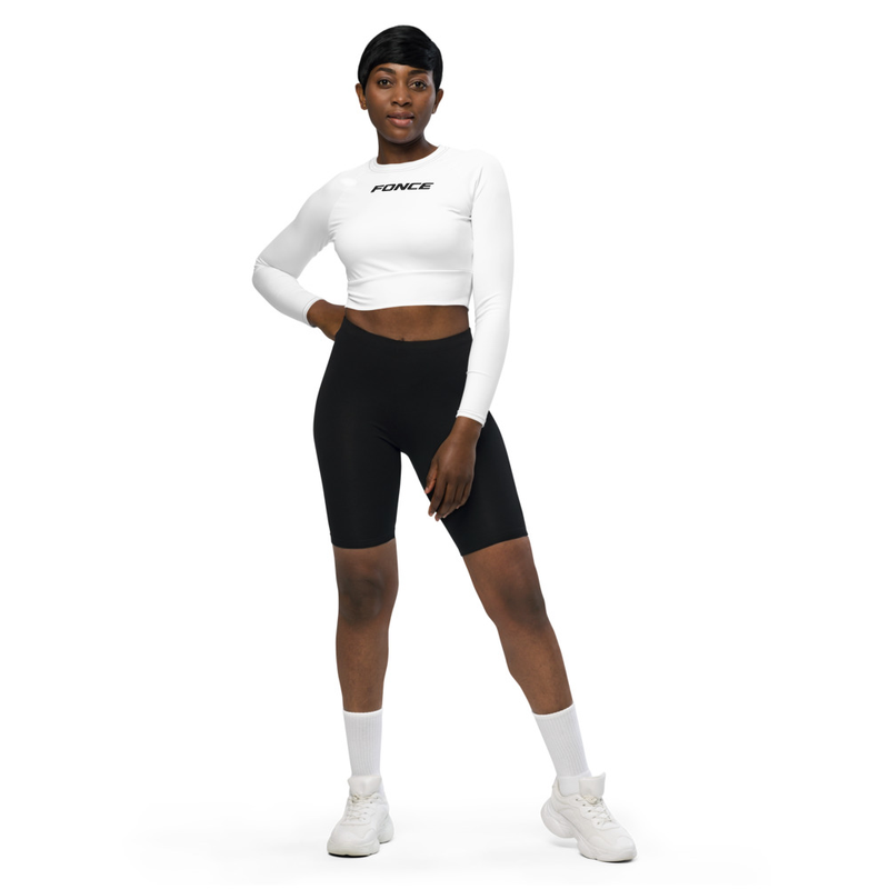 Haut de sport femme à manches longues FONCE