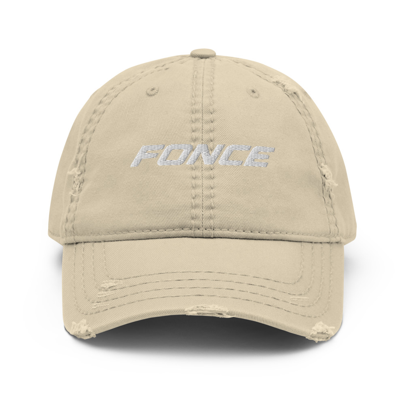 Casquette distressed FONCE