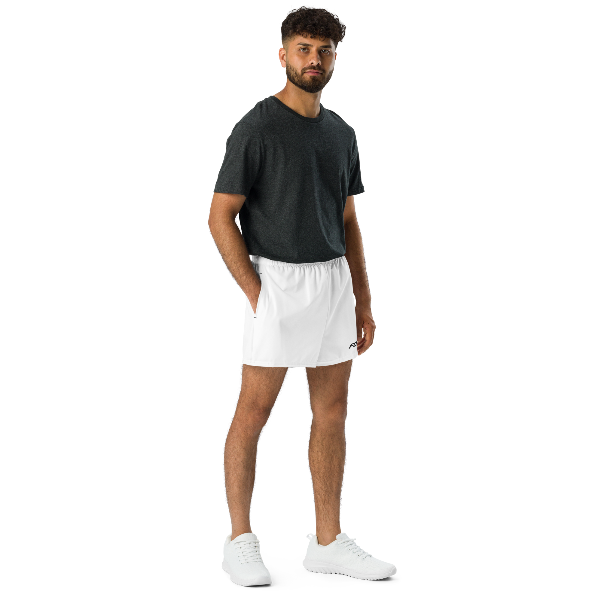 Short de sport athlétique unisexe 