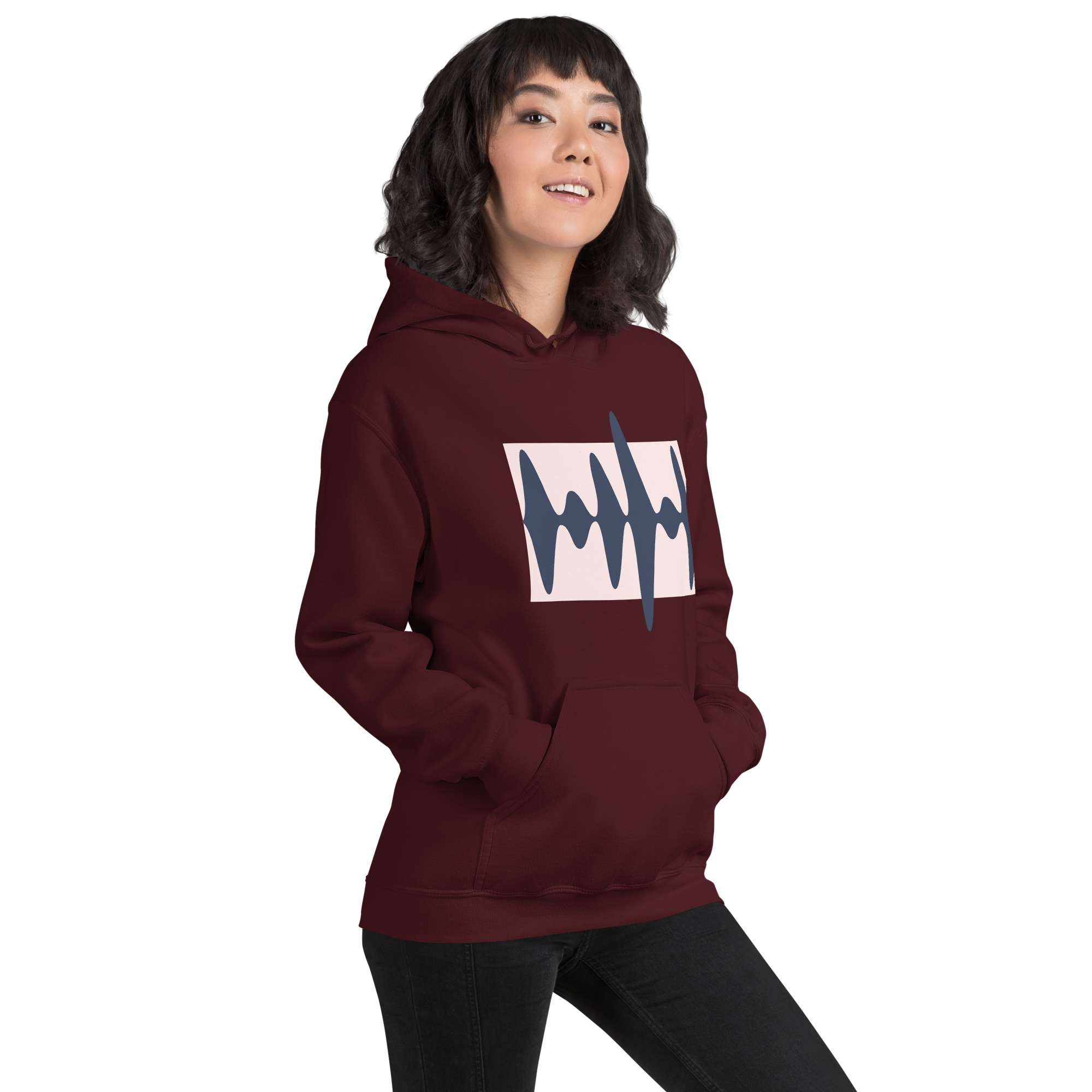 Sweat à capuche unisexe EKG