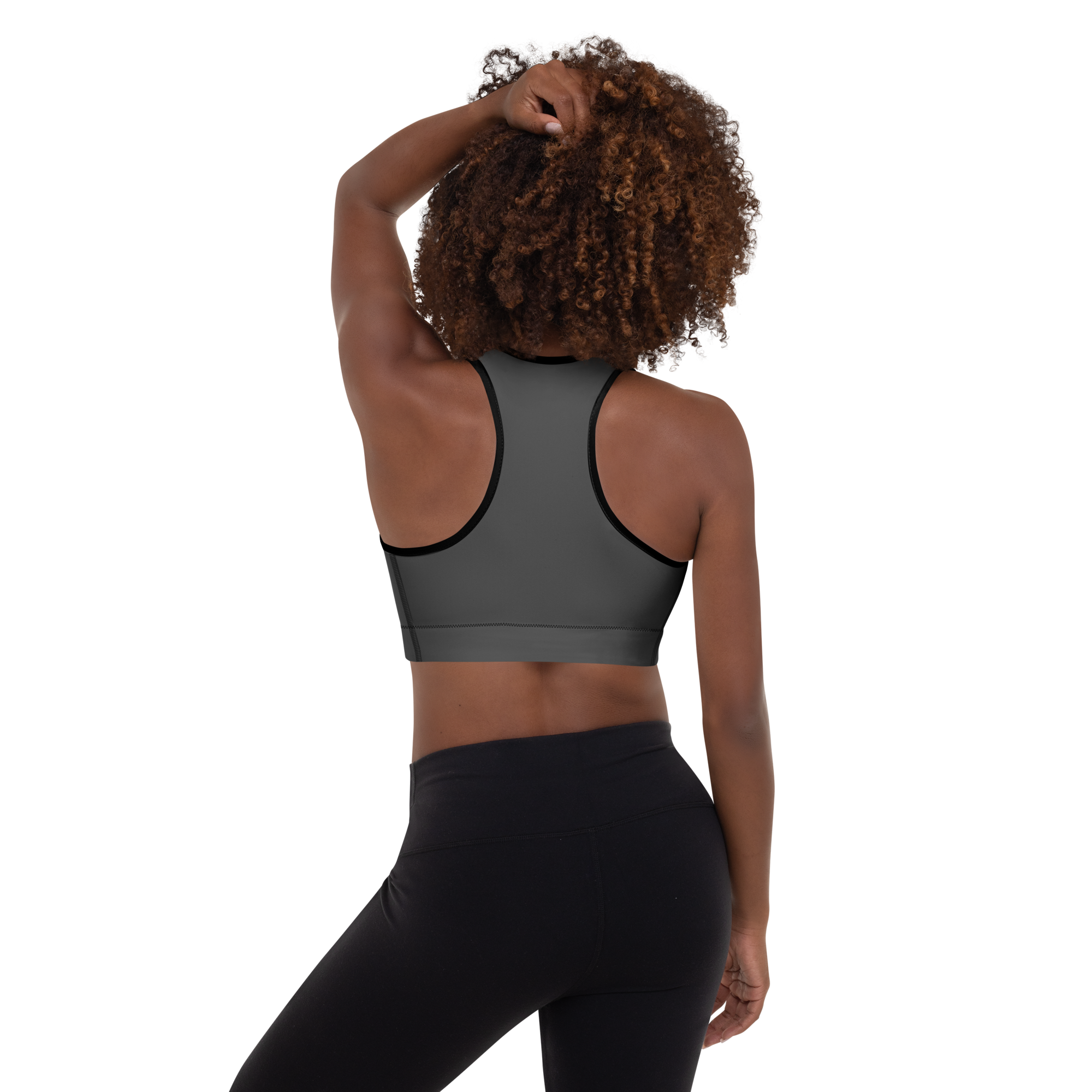 Brassière de sport noir femme 