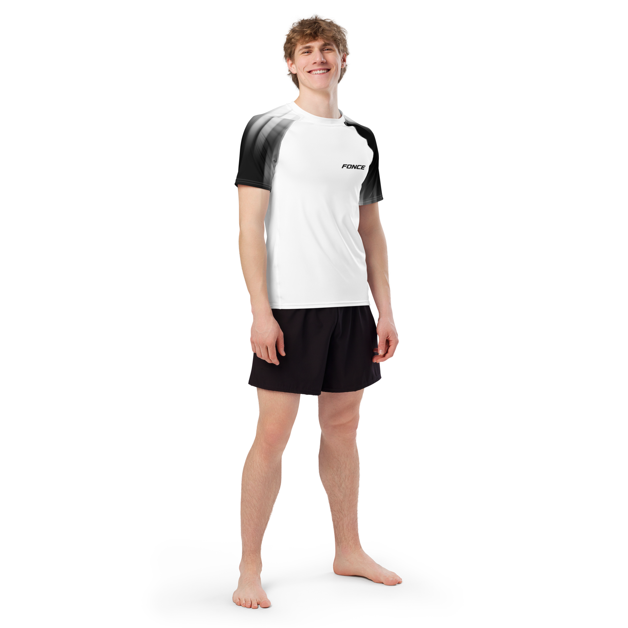 Haut de compression homme à manches courtes FONCE