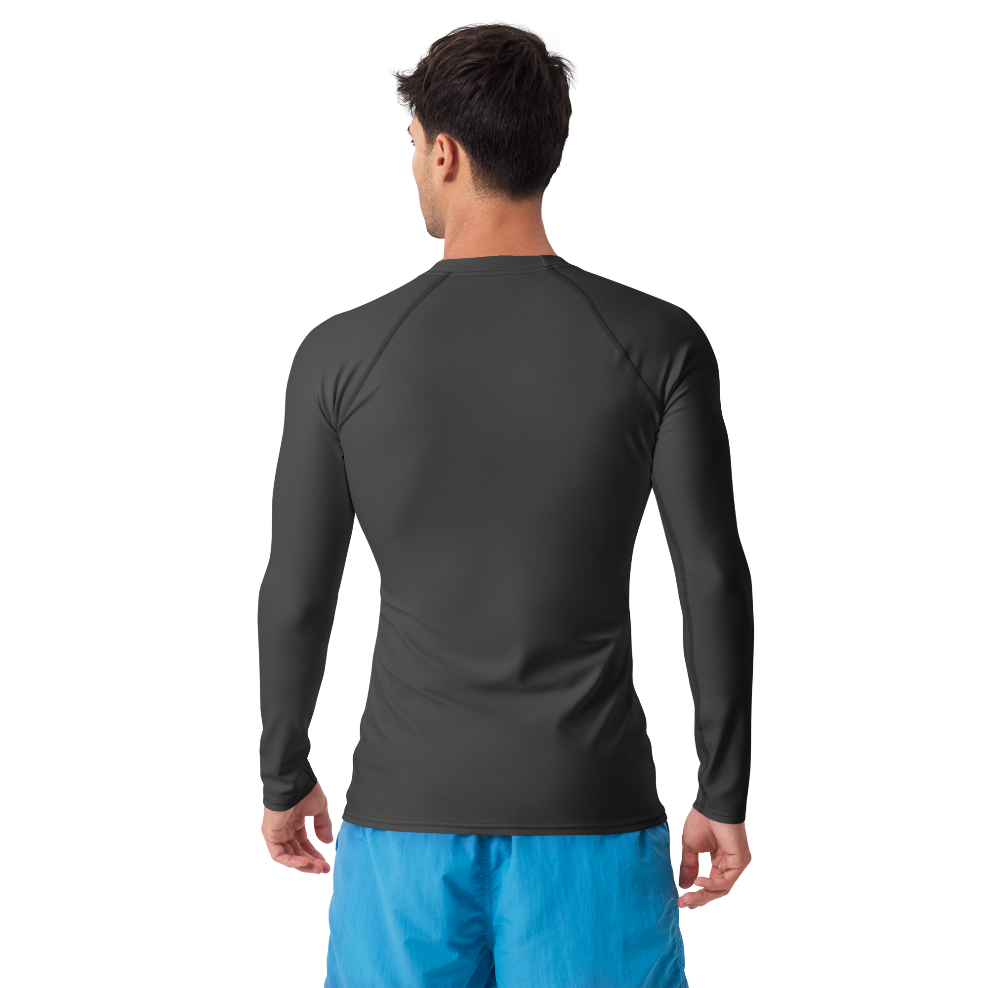 Haut de compression homme à manches longues noir