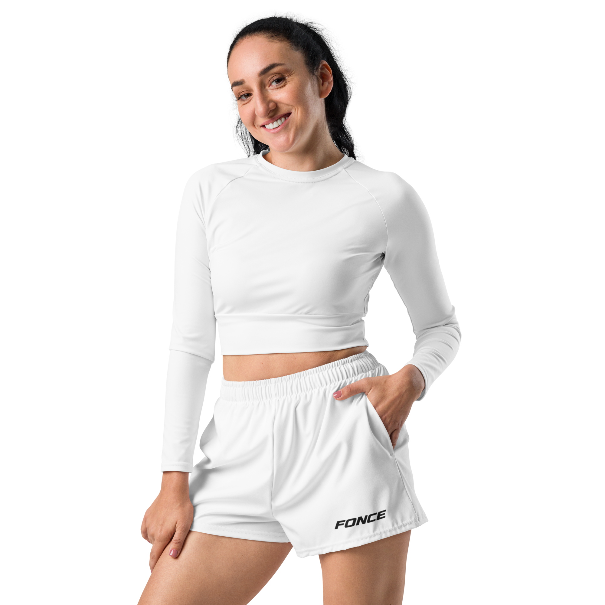 Short de sport athlétique unisexe 
