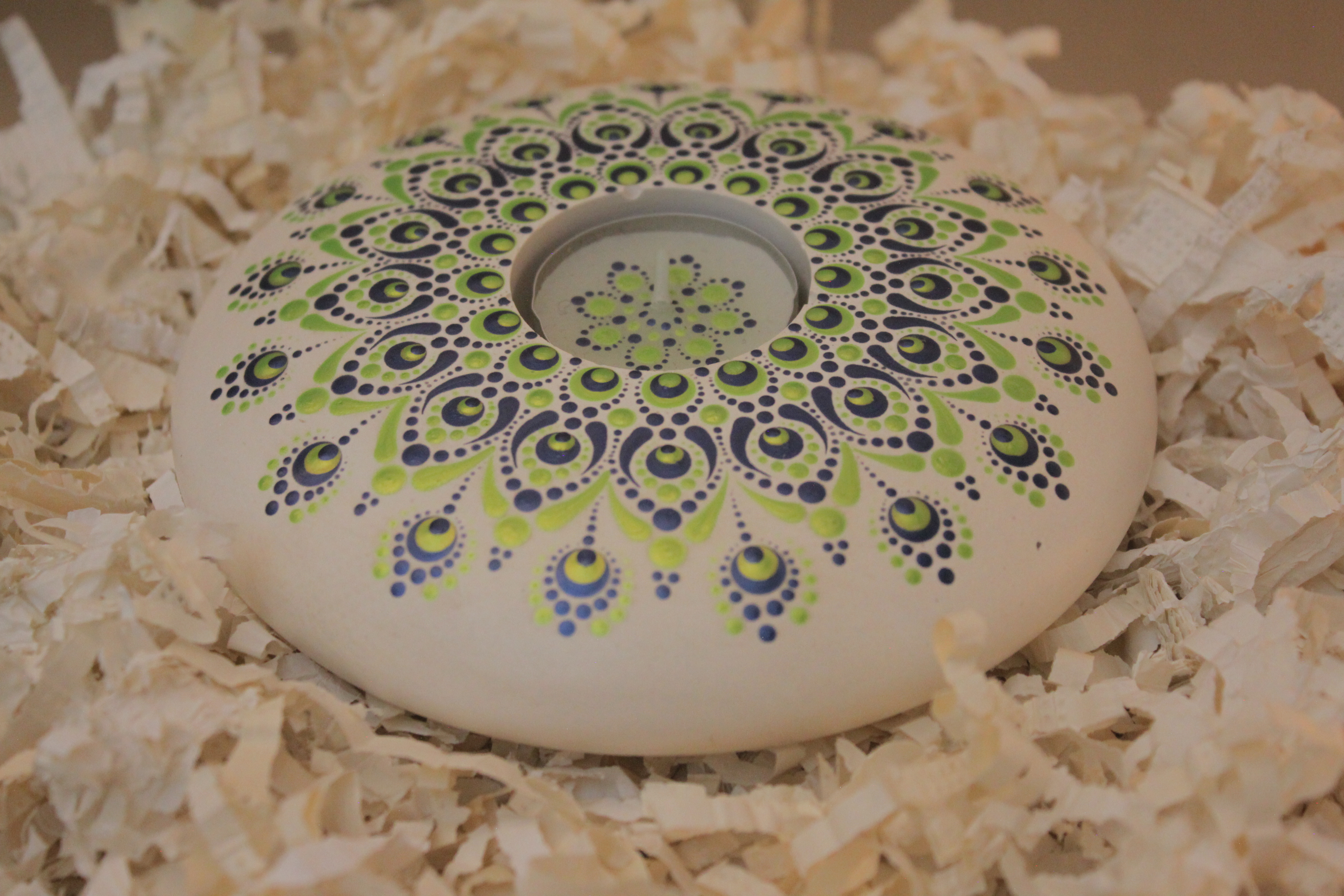 Mandala Art Stone