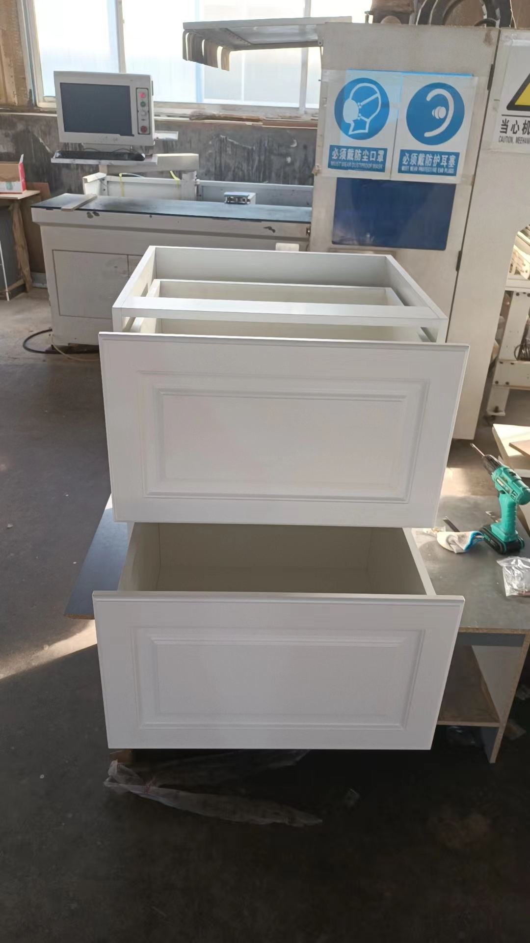 Flatpack Kitchen Base Cabinet Drawers