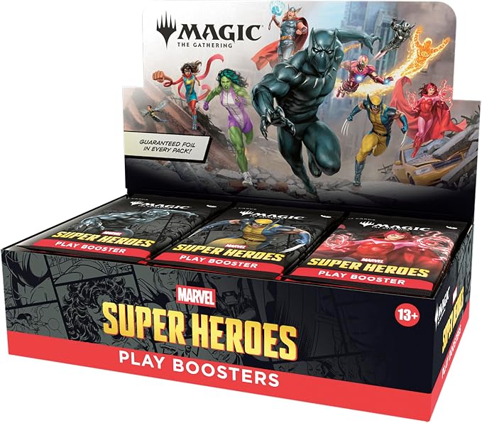 Marvel Super Heroes Play Boosters