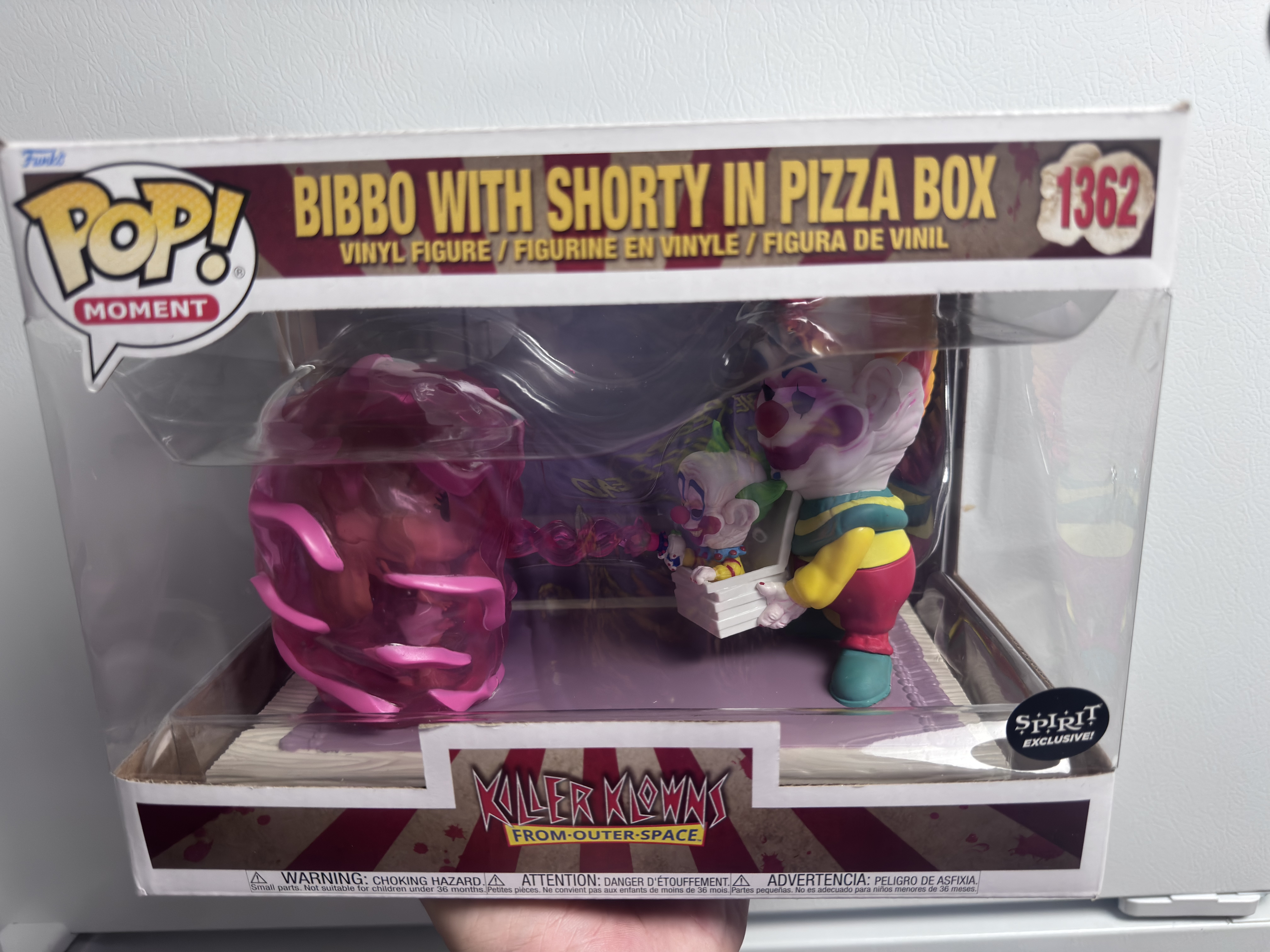 Pop! Vinyl Figure 1362 Bibbo with Shorty in Pizza Box