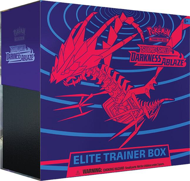 Pokémon Sword & Shield: Darkness Ablaze Elite Trainer Box 1st edition